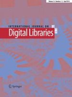 International Journal on Digital Libraries 1-2/2014
