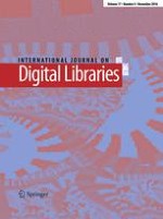 International Journal on Digital Libraries 4/2016