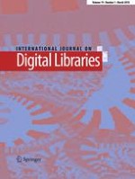 International Journal on Digital Libraries 1/2018