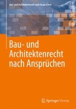 Bau- und Architektenrecht nach Ansprüchen