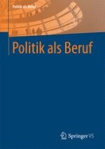 Politik als Beruf