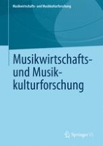Musikwirtschafts- und Musikkulturforschung