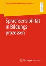 Sprachsensibilität in Bildungsprozessen