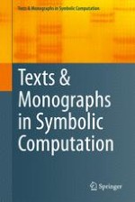 Texts & Monographs in Symbolic Computation
