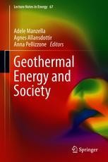 Geothermal Energy And Society Springerprofessional De
