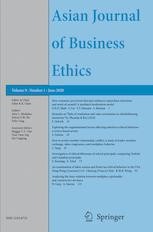 Asian Journal of Business Ethics 1/2020