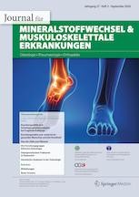 Journal für Mineralstoffwechsel & Muskuloskelettale Erkrankungen 3/2020