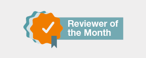 reviewer of the month logo