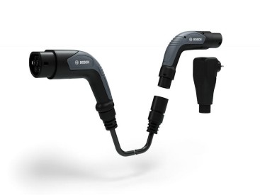 Elektrofahrzeuge, Bosch zeigt E-Auto-Ladekabel mit integrierter Technik