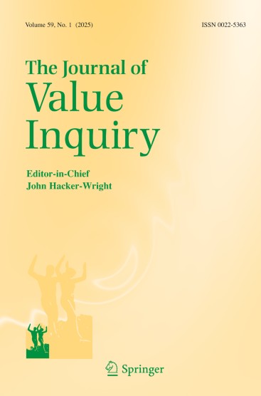 The Journal of Value Inquiry | springerprofessional.de