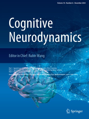 Cognitive Neurodynamics | springerprofessional.de Cognitive Neurodynamics | springerprofessional.de