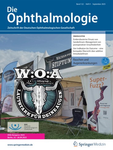Die Ophthalmologie 1/2025 | springermedizin.de