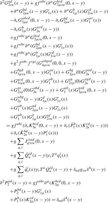 Differential Dyson Schwinger Equations For Quantum Chromodynamics Springerlink