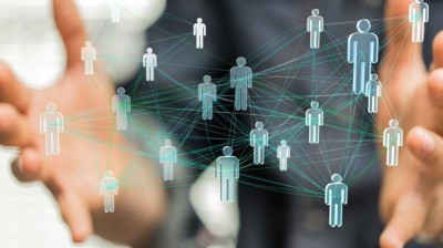 Netzwerk zwischen den Unternehmen