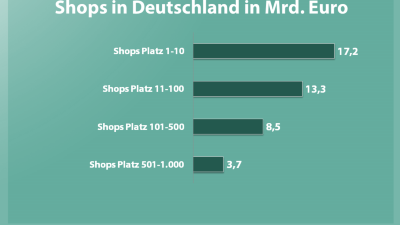 Infografik zum E-Commerce-Geschäft