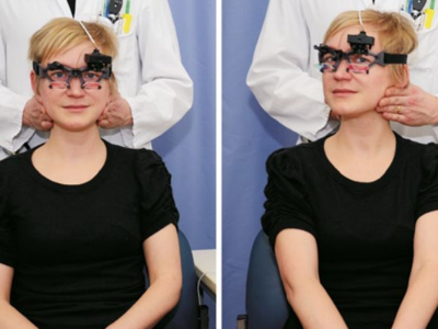 Klinischer Kopfimpulstest