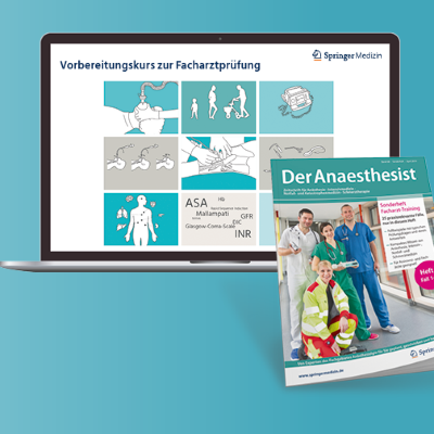 Facharzt-Training Anästhesiologie