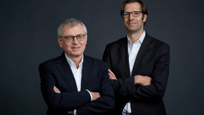 Prof. Volz und Prof. Kuhn