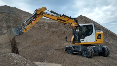 Hybridantrieb im Hydraulikbagger könnte die Effizienz verbessern.