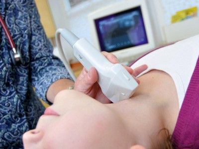 Sonografie der Schilddrüse