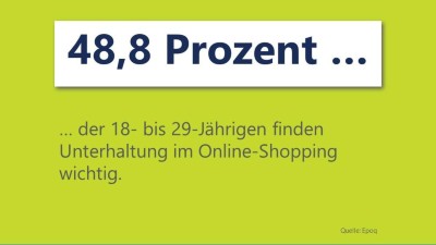 Online-Shops punkten mit Entertainment
