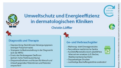 One Minute Wonder: Wie Umweltschutz und Energieeffiezienz in der Klinik funktionieren
