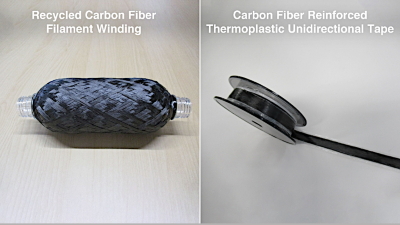 Recycling-Kohlefaser und CFRTP-UD-Band von Asahi Kasei