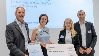 SKZ-Nachwuchspreis für herausragende Masterarbeit verliehen