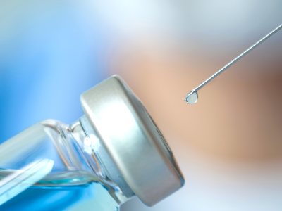 Syringe and vial
