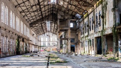 Verfallene Fabrik