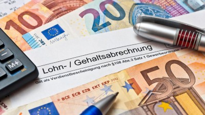 Geld und Gehaltsabrechnung