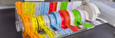 Label für Anästhetika und Analgetika