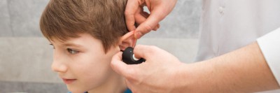 Tampanometrie bei einem Kind