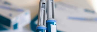 Zwei Injektionspens mit Semaglutid