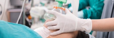 Präoxygenierung mit Sauerstoffmaske