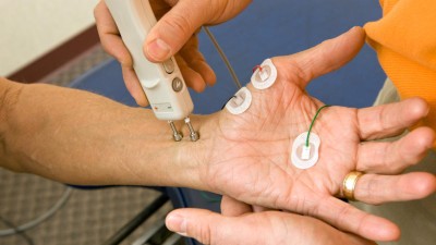 Test der Nervenleitungsgeschwindigkeit