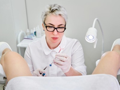 Einsetzen der Hormonspirale