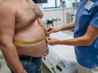 Messen des Bauchumfangs