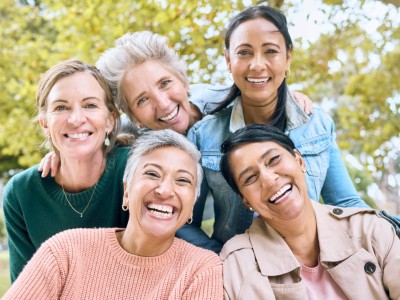 Group of women outdoors