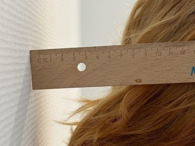 Messung des Kopf-Wand-Abstands