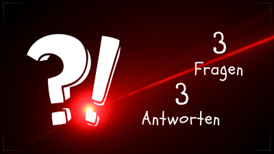 Roter Laserstrahl