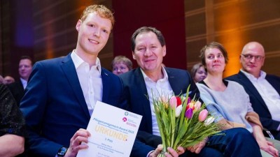 Preisverleihung an Niklas Ditsch 