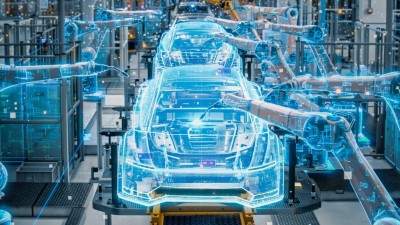 Vernetze Produktion: Für die Automobilbranche verspricht das Industrial Metaverse Effizienz und Innovation.