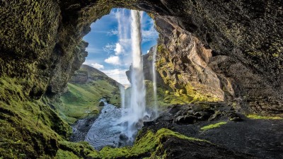 Höhle Wasserfall