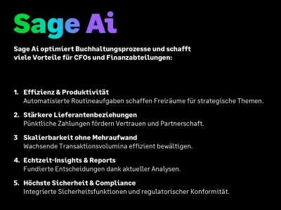 E-Rechnung: Treiber für digitale Prozesse in KMUs (Sage-Advertorial)