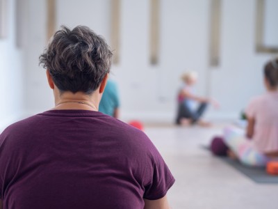 Sportliches Training in der Gruppe
