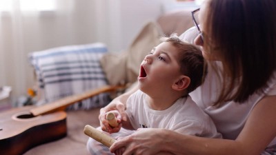 Kind mit Zerebralparese