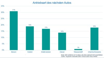 Infografik: Antriebsart des nächsten Autos