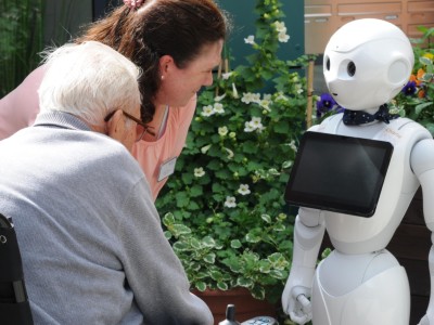Roboter im Einsatz im Lübecker Pflegezentrum Travetal