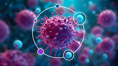 CAR T-cell attacking cancer cells